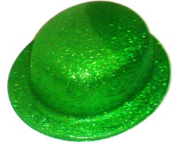 Cappello Lurex Bombetta Verde