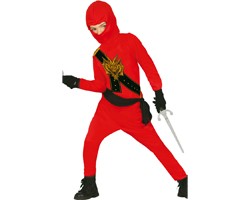 Costume Ninja Rosso