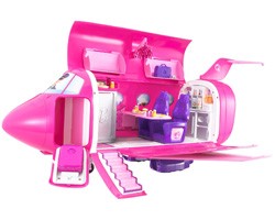 Il Glam Jet Di Barbie (3 Barbie Incluse)