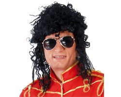 Parrucca Re Del Pop Riccia