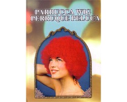 Parrucca Ricciolina Rossa