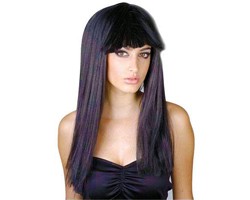 Parrucca Cleopatra Nera