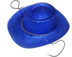 Cappello Texano Blu