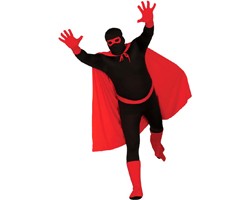 Costume Set Super Eroe Rosso