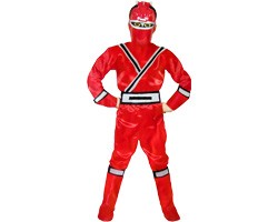 Costume Power Ninja Rosso