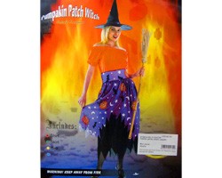 Costume Strega Delle Zucche