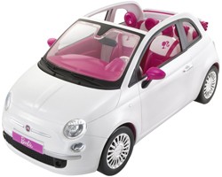 Auto Fiat 500 Di Barbie Bianca [027084800425] - € 45,00 : L 