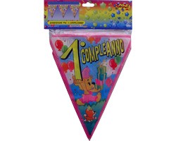 Bandierine Primo Compleanno Girl