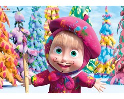 Puzzle 60 Pezzi - Masha E Orso