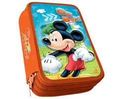 Astuccio Triplo Mickey Mouse 3D