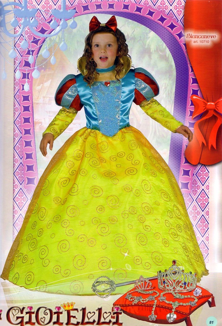 Costume Biancaneve Con Gioielli - Clicca l'immagine per chiudere
