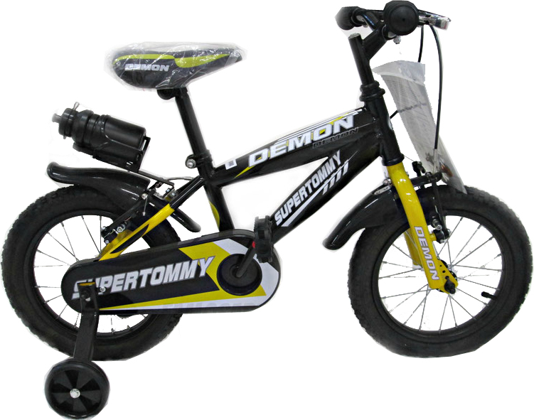 Bici 12" Demon Gialla - Clicca l'immagine per chiudere